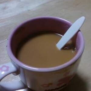 レンジで簡単☆牛乳無しのコラーゲン・カフェオレ！